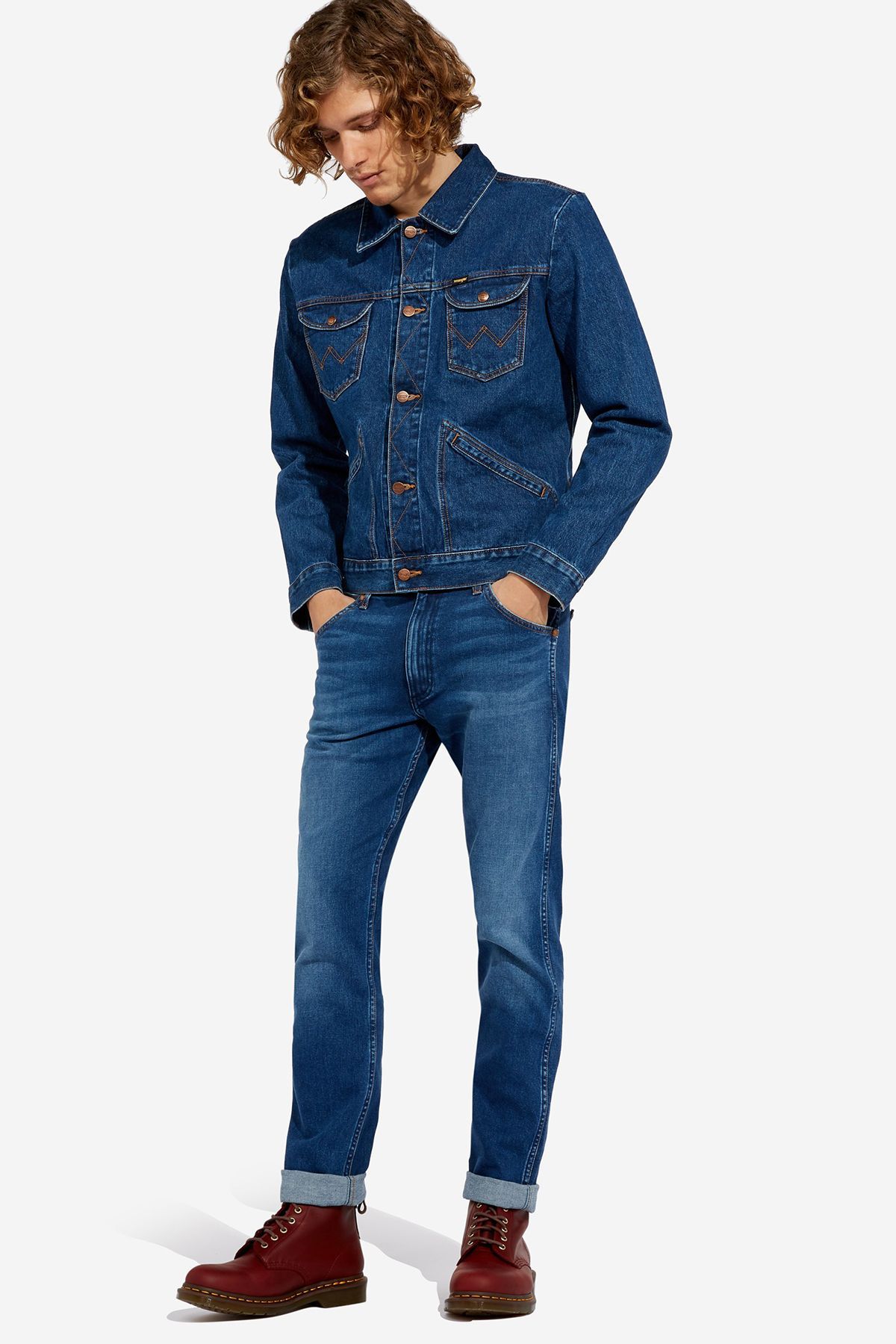 Джинсовый костюм Wrangler
